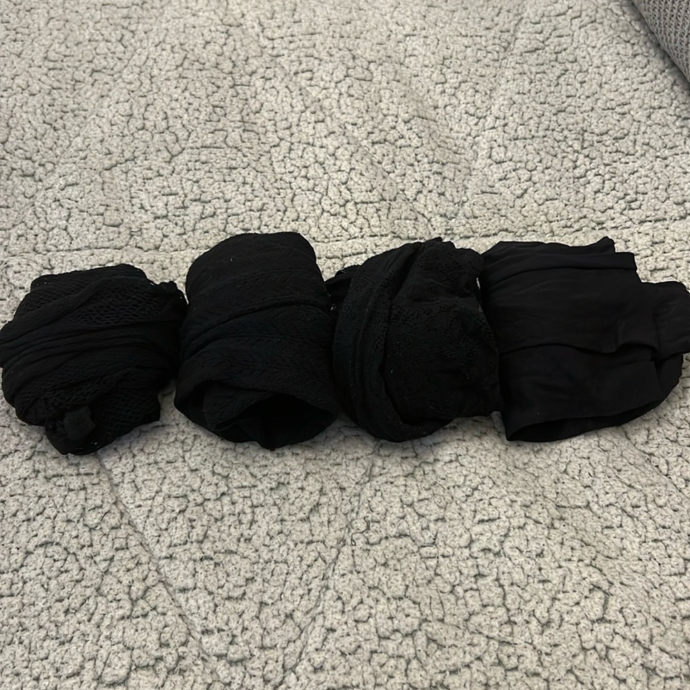 Black Print Stocking Bundle - image 1